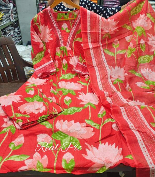 Floral Print Suit Set - Image 14