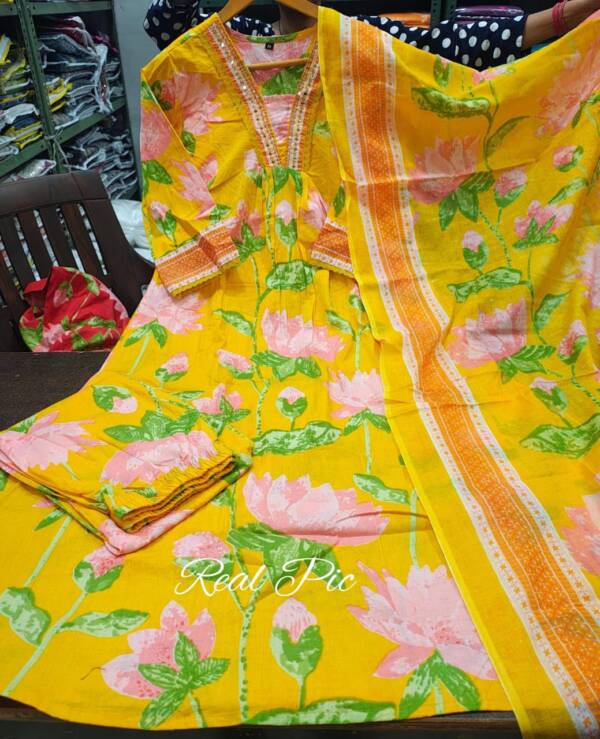 Floral Print Suit Set - Image 13