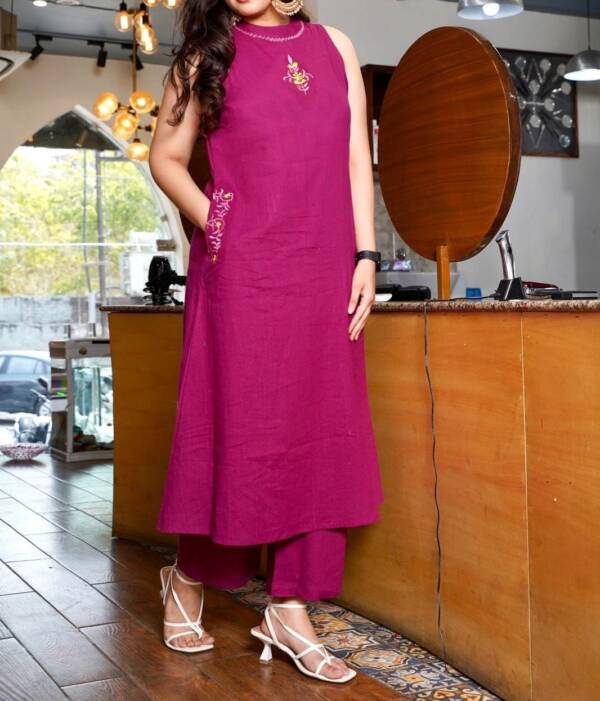 Aline Cotton kurti set - Image 13